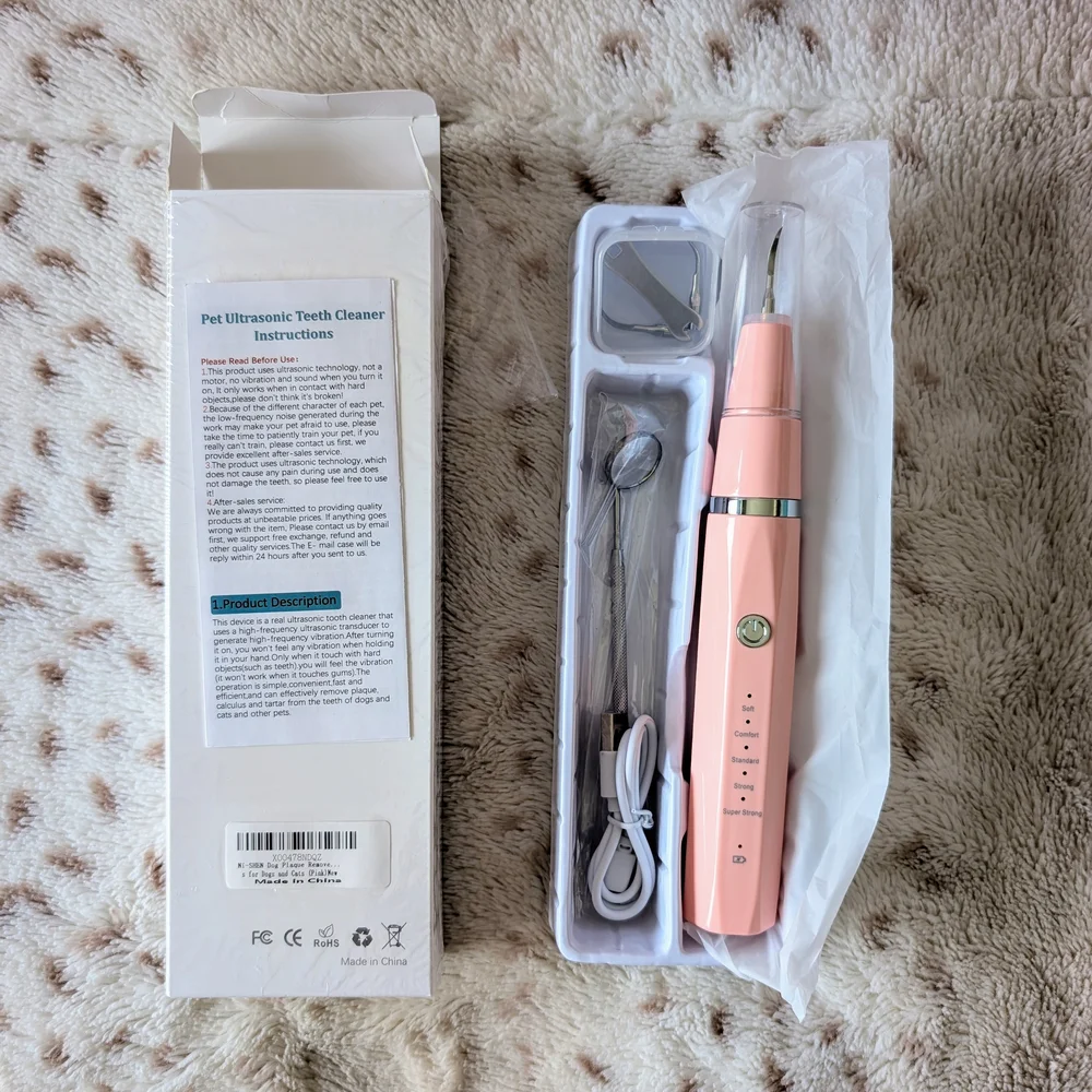 Pink Pet Dental Cleaner